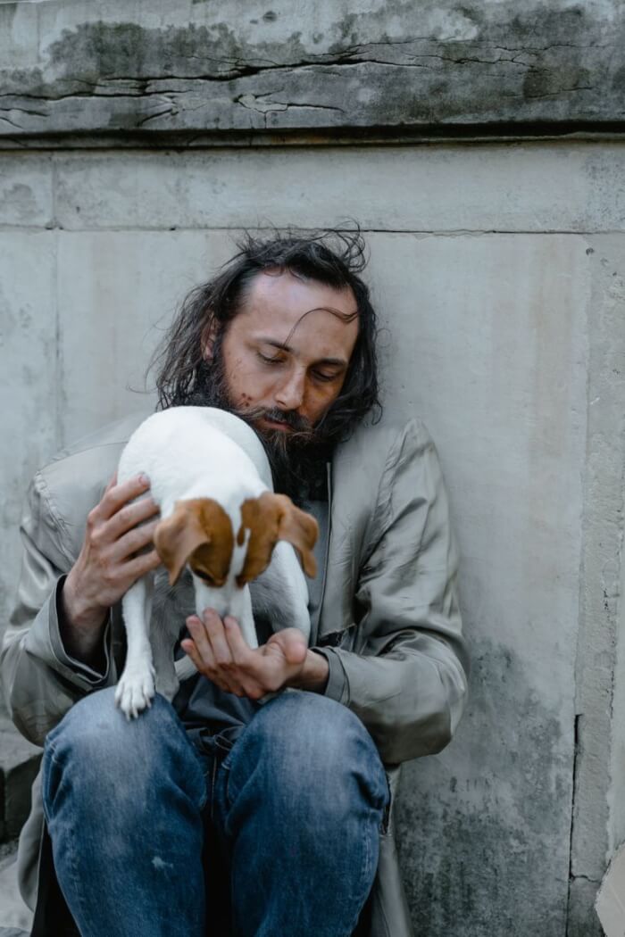 Emotionally Charged Account: Young Boy's Heartfelt Gesture To A Homeless Man And His Canine Companion